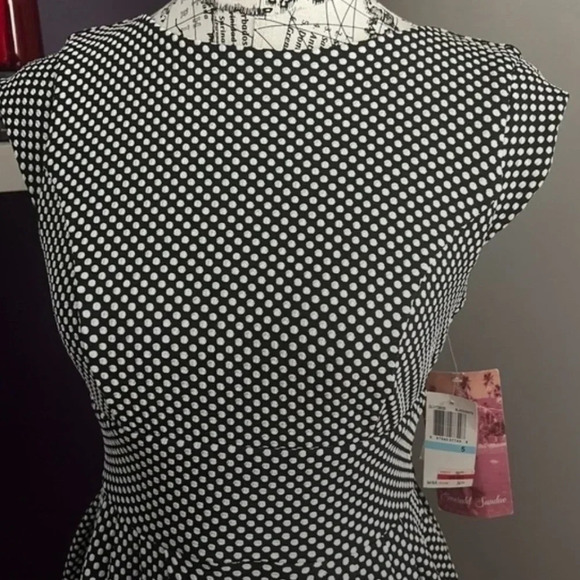 EMERALD Sundae Fit and Flare Dress. Size 5 (Jrs) Black and White - NWT - Picture 7 of 11